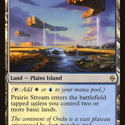 Prairie Stream (BFZ-241) - Battle for Zendikar Foil
