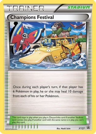 Champions Festival XY27  - Holofoil XY Promos - Promo
