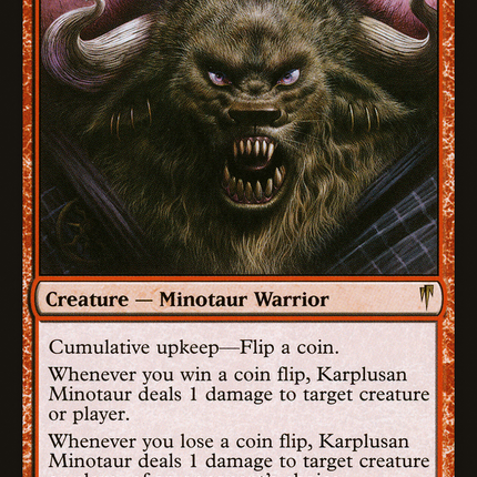 Karplusan Minotaur (CSP-086) - Coldsnap