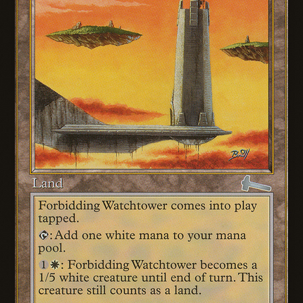 Forbidding Watchtower (ULG-140) - Urza's Legacy Foil