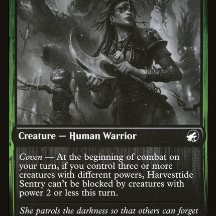 Harvesttide Sentry (DBL-186) - Innistrad: Double Feature Foil
