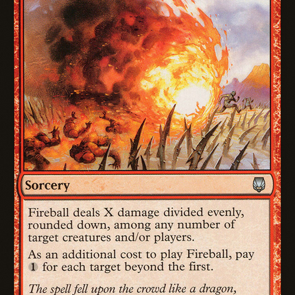 Fireball (DST-060) - Darksteel Foil