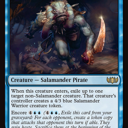 Amphin Mutineer (TDC-143) - Commander: Tarkir: Dragonstorm