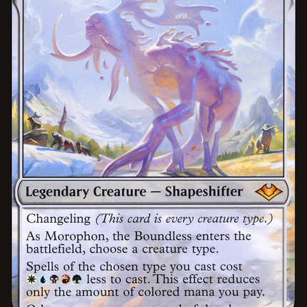 Morophon, the Boundless (MH1-001) - Modern Horizons Foil