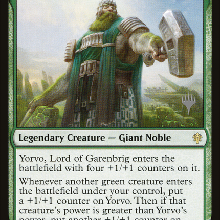 Yorvo, Lord of Garenbrig (PPELD-185) - Throne of Eldraine Promos