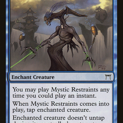 Mystic Restraints (CHK-076) - Champions of Kamigawa Foil