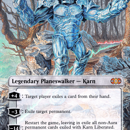 Karn Liberated (2XM-333) - Double Masters (Borderless) Foil