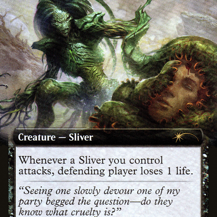 Leeching Sliver (SLD-632) - Secret Lair Drop: (Extended Art) Foil