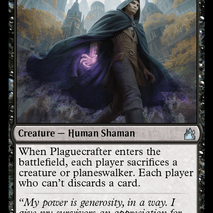 Plaguecrafter (RVR-089) - Ravnica Remastered
