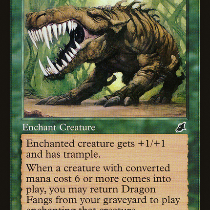 Dragon Fangs (SCG-117) - Scourge Foil