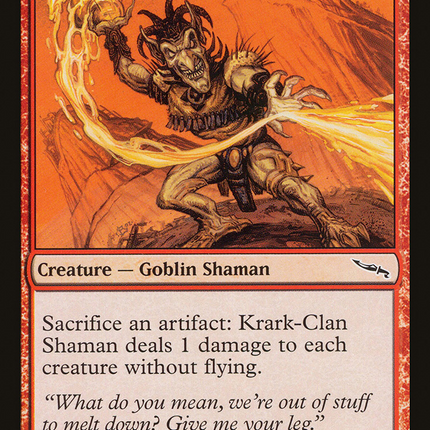 Krark-Clan Shaman (MRD-098) - Mirrodin Foil