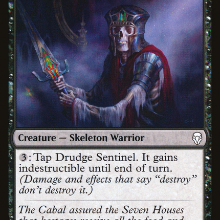Drudge Sentinel (DOM-089) - Dominaria Foil