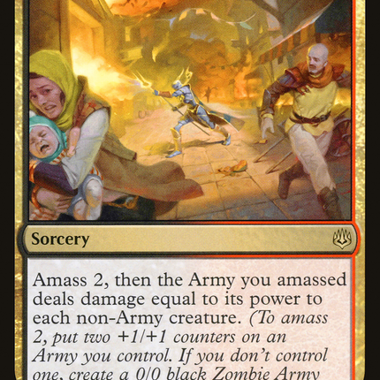 Widespread Brutality (WAR-226) - War of the Spark Foil