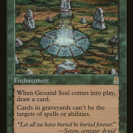 Ground Seal (ODY-242) - Odyssey Foil