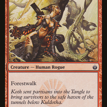 Koth's Courier (MBS-068) - Mirrodin Besieged Foil