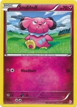 Snubbull (#11)/30  XY Trainer Kit Sylveon & Noivern - Common