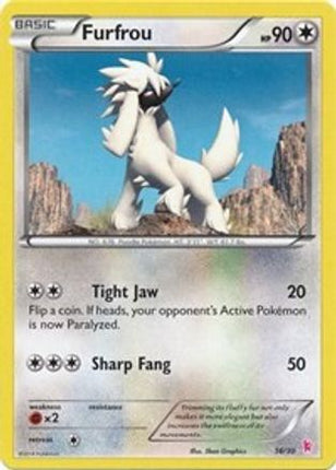 Furfrou (#22 - Sylveon)/30  XY Trainer Kit Sylveon & Noivern - Common