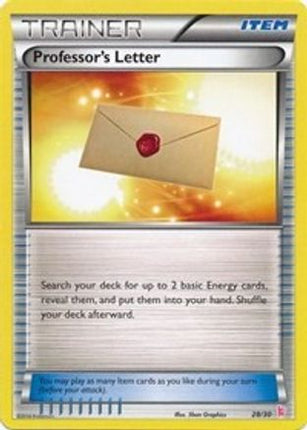 Professor's Letter (Sylveon)/30  XY Trainer Kit Sylveon & Noivern - Common