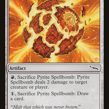 Pyrite Spellbomb (MRD-232) - Mirrodin Foil