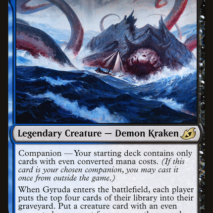 Gyruda, Doom of Depths (IKO-221) - Ikoria: Lair of Behemoths: (companion) Foil