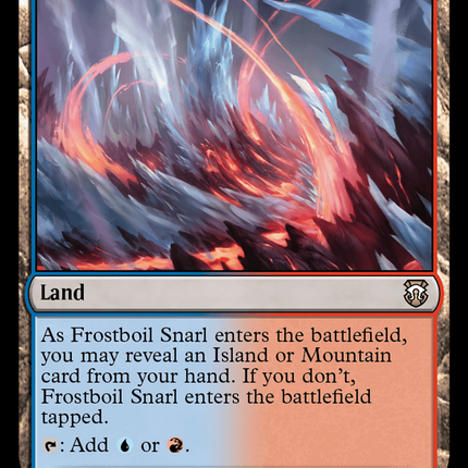 Frostboil Snarl (M3C-344) - Modern Horizons 3 Commander Foil