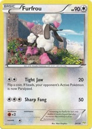 Furfrou (#20 - Noivern)/30  XY Trainer Kit Sylveon & Noivern - Common