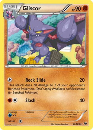 Gliscor/108  XY  Roaring Skies - Uncommon