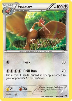 Fearow 066/108  XY  Roaring Skies - Uncommon
