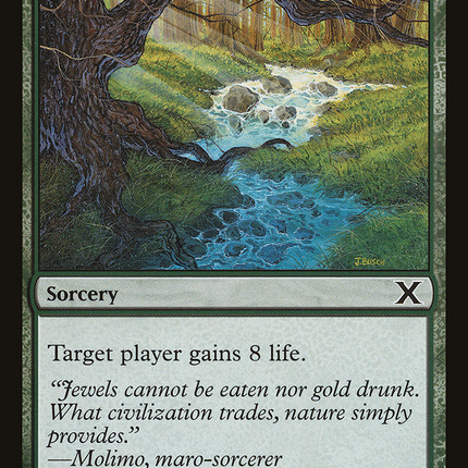 Natural Spring (10E-281) - Tenth Edition Foil