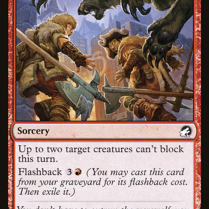 Abandon the Post (MID-127) - Innistrad: Midnight Hunt Foil