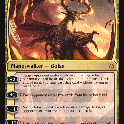 Nicol Bolas, God-Pharaoh (HOU-140) - Hour of Devastation