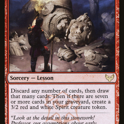Illuminate History (STX-108) - Strixhaven: School of Mages: (lesson) Foil