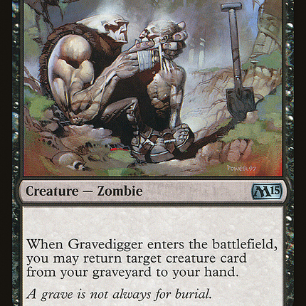 Gravedigger (M15-099) - Magic 2015 Foil