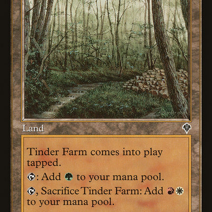 Tinder Farm (INV-329) - Invasion Foil