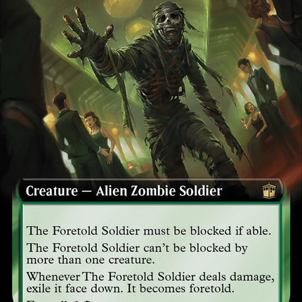 The Foretold Soldier (WHO-395) - Doctor Who: (Extended Art)