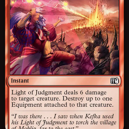 Light of Judgment (FIN-144) - FINAL FANTASY Foil