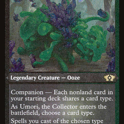 Umori, the Collector (Foil Etched) (MUL-127) - Multiverse Legends: (companion) Foil