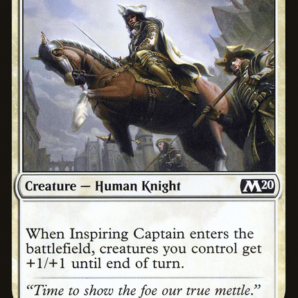 Inspiring Captain (M20-025) - Core Set 2020