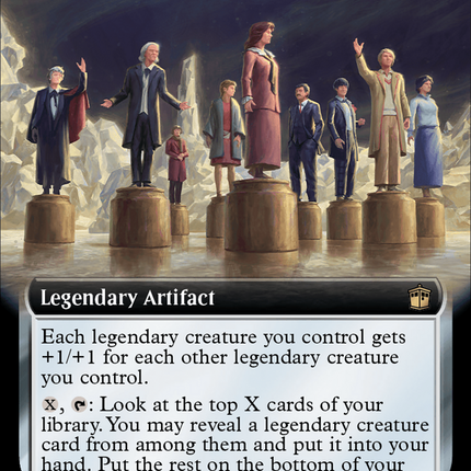Heroes' Podium (WHO-479) - Doctor Who: (Extended Art)