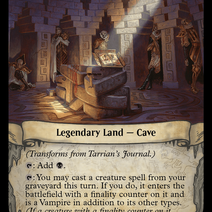 Tarrian's Journal // The Tomb of Aclazotz (LCI-126) - The Lost Caverns of Ixalan Foil