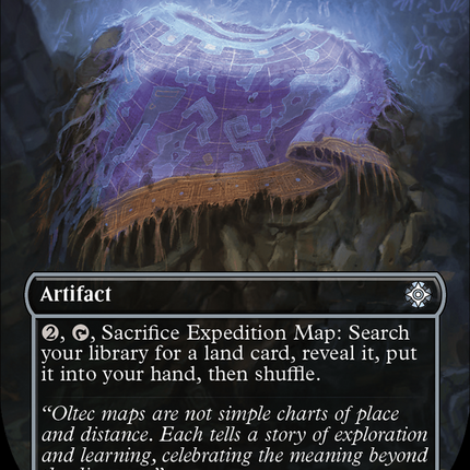 Expedition Map (LCC-112) - The Lost Caverns of Ixalan Commander (Borderless)