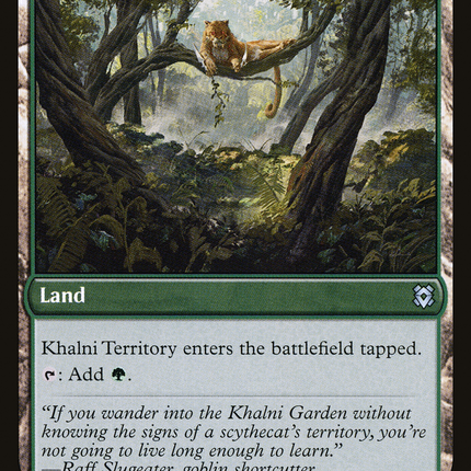 Khalni Ambush // Khalni Territory (ZNR-192) - Zendikar Rising