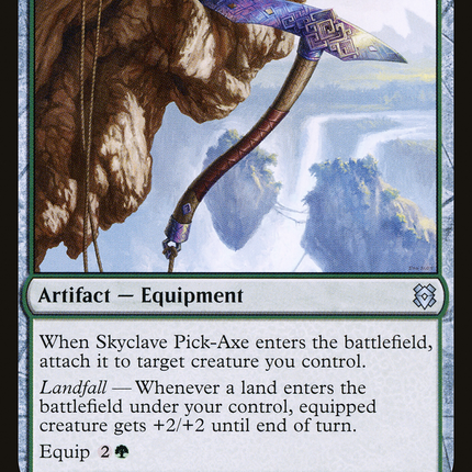 Skyclave Pick-Axe (ZNR-204) - Zendikar Rising Foil