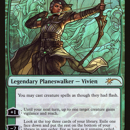 Vivien, Champion of the Wilds (SLD-519) - Secret Lair Drop Foil