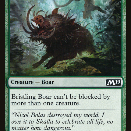 Bristling Boar (M19-170) - Core Set 2019