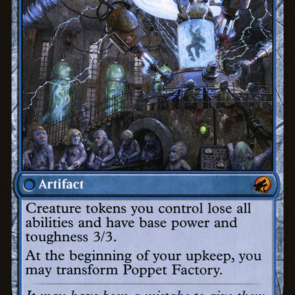 Poppet Stitcher // Poppet Factory (MID-071) - Innistrad: Midnight Hunt: (Double Faced Transform)