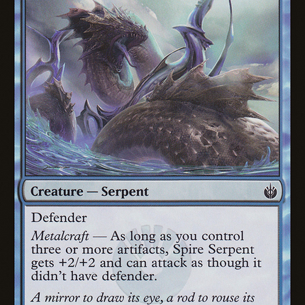 Spire Serpent (MBS-032) - Mirrodin Besieged Foil