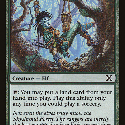 Skyshroud Ranger (10E-297) - Tenth Edition Foil