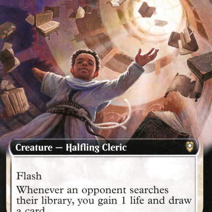 Archivist of Oghma (CLB-553) - Commander Legends: Battle for Baldur's Gate: (Extended Art) Foil