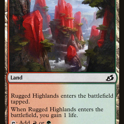Rugged Highlands (IKO-252) - Ikoria: Lair of Behemoths